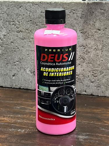 Acondicionador de interiores Deus 500ml chicle brillante