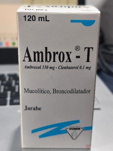 Ambrox T Ambroxol más clenbuterol, 150mg/0.1mg, 120ml Bonin