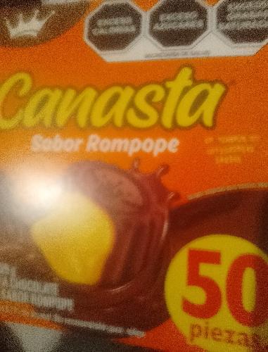 Canasta de chocolate