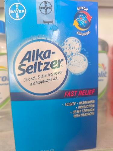 Alka Seltzer tableteas efervescentes