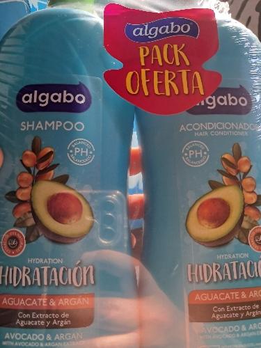 ALGABO AGUACATE PACK SHAMPOO 930 Ml+ACC. 930 Ml.