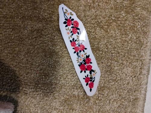 Adesivo Tima Poesia G (capa do livro)