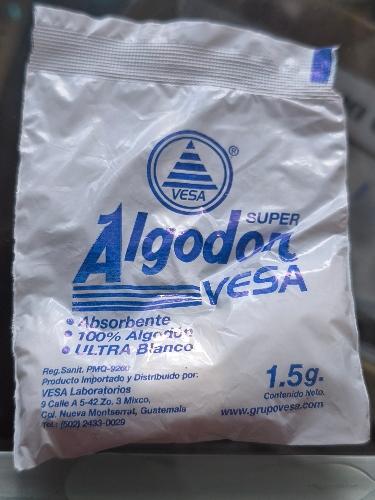 Algodón 1.5g Vesq