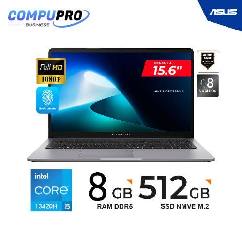 ASUS ExpertBook Core i5 SSD 512GB RAM 8GB 15.6"