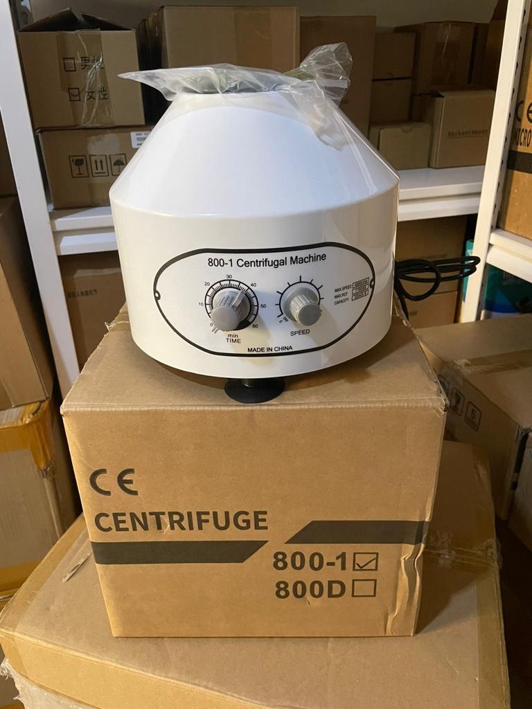 Centrifuga de 6 tubos