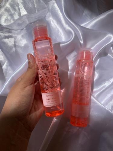 Água micelar coral