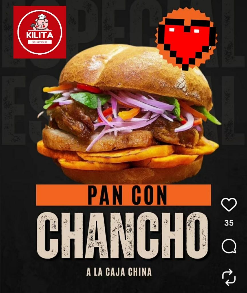 1. Pan c/ Chancho a la Caja China