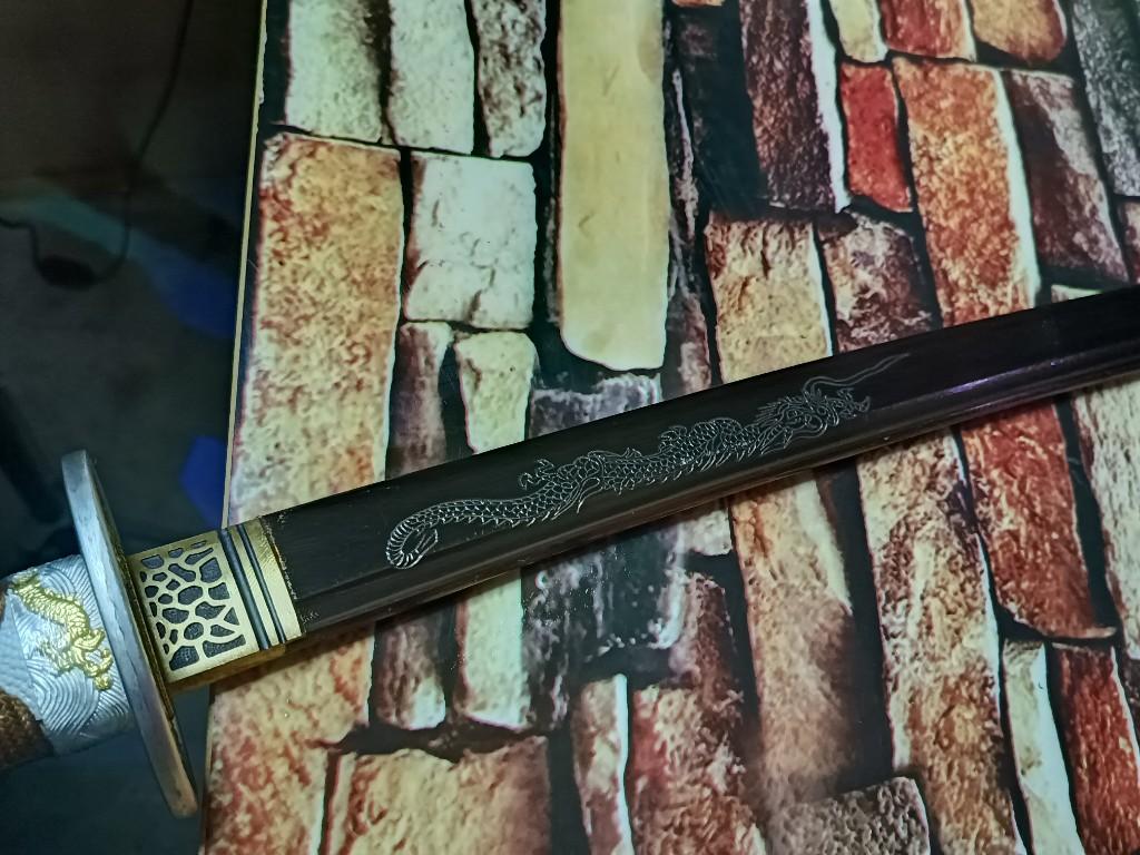 Miniatura 3 de Katana de Acero al carbono (Real)