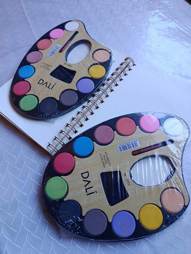 Miniatura 2 de Acuarelas paleta de 12 colores Dalí