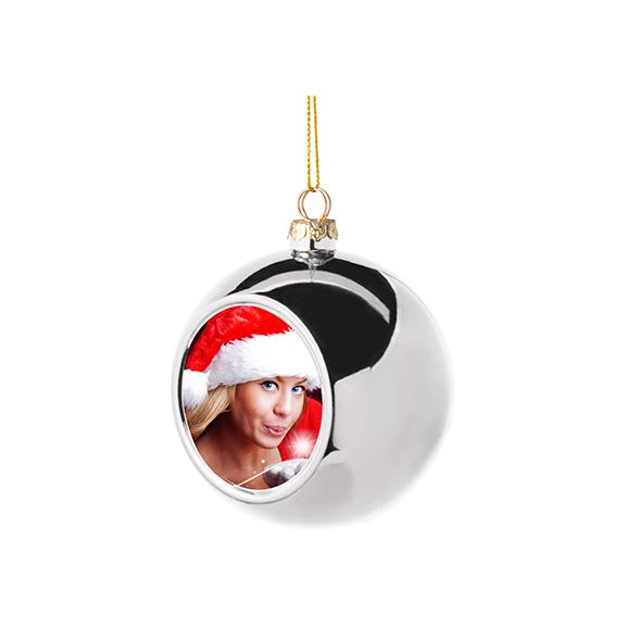 BOLAS NAVIDEÑAS DE  8CM