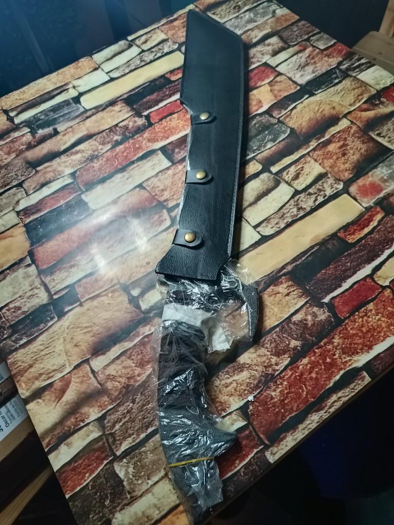 Miniatura 2 de Espada de Acero al carbono estilo machete (Real)