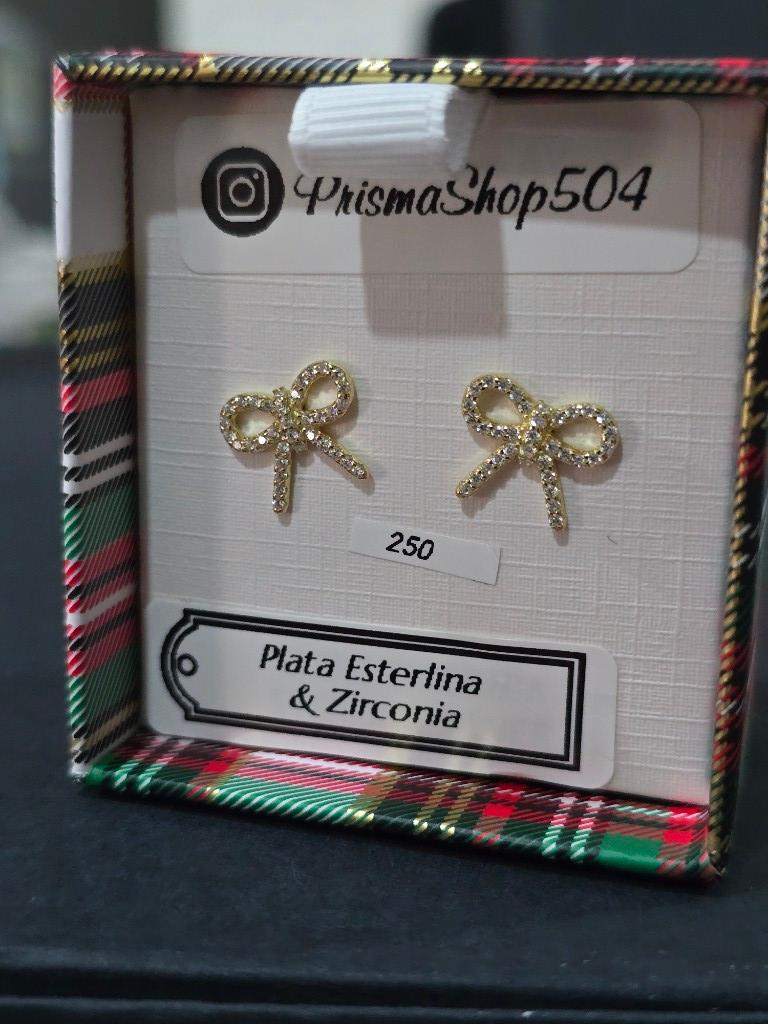 Aretes Estilo Studs- Plata 925 (Dorado)