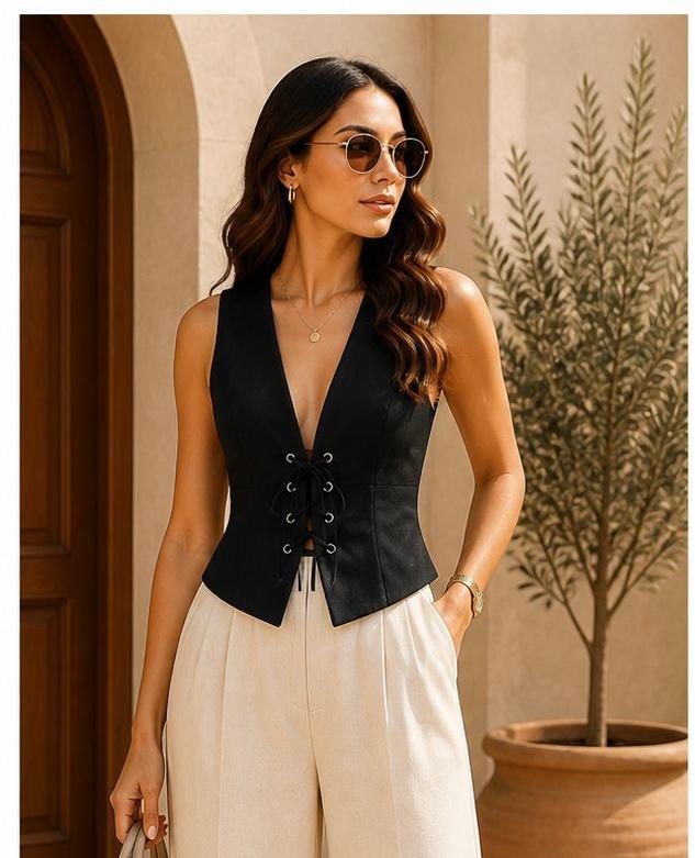Miniatura 2 de Blusa con cinta enfrente