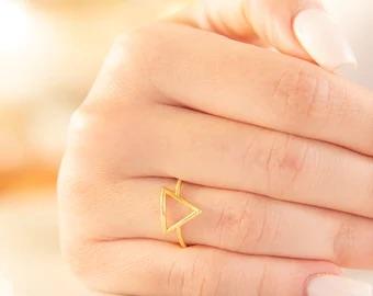 Miniatura 2 de Anillo Triángulo