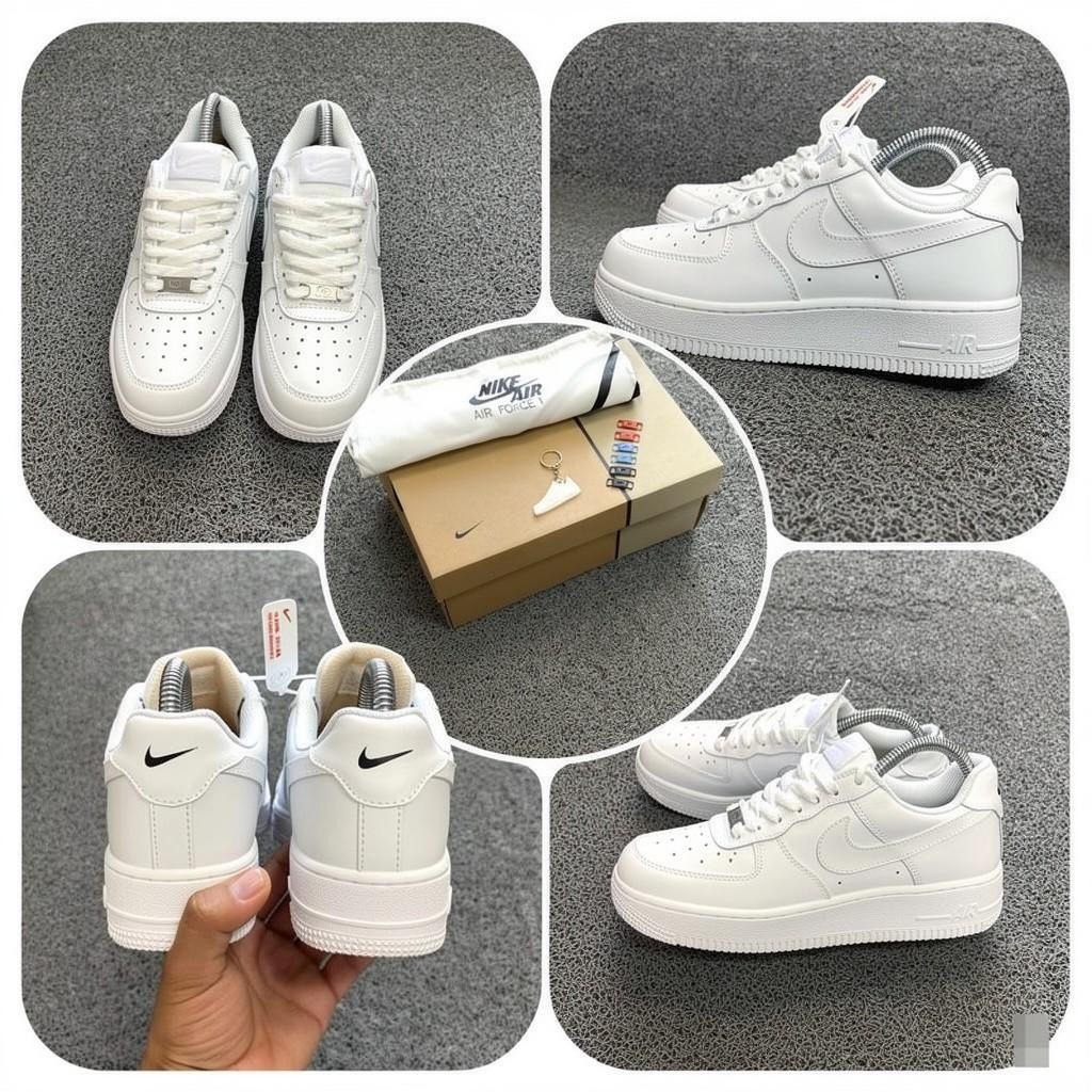 Miniatura 2 de Nike Air Force 1 Blancos 🔥 Nuevos | Últimas Tallas Disponibles