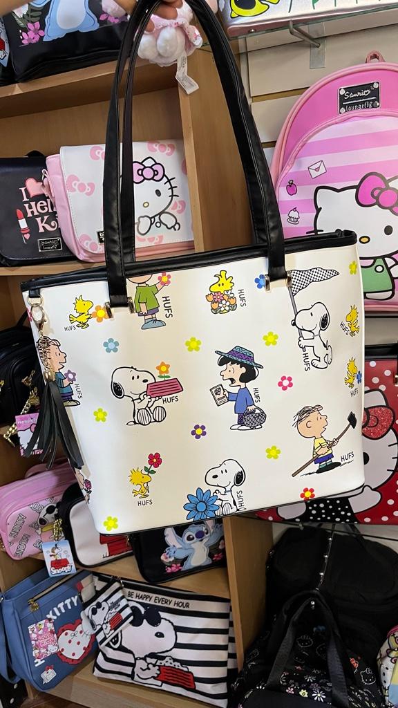 Bolso biocuero Snoopy amigos