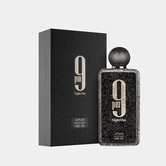 9pm Night Out Extrait de Parfum by: Afnan for Unisex 3.4oz