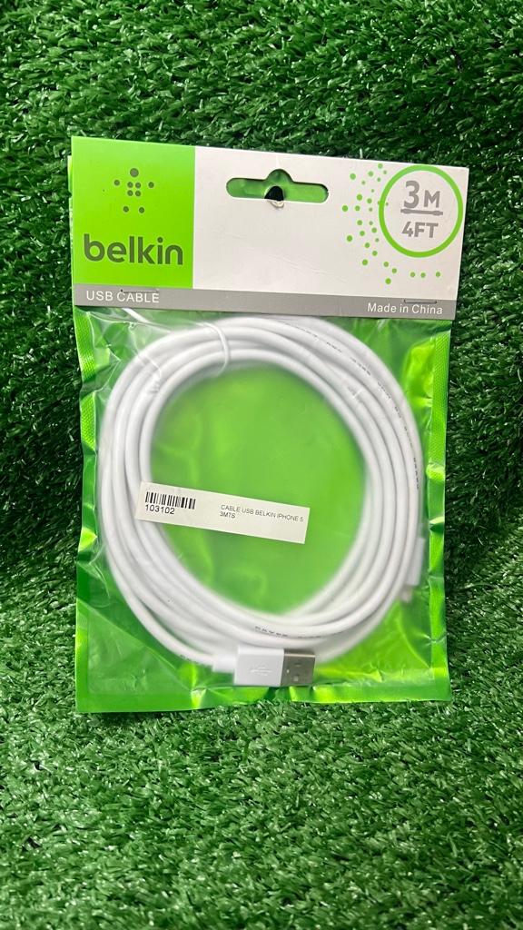 Cable usb belkin iPhone 3 metros