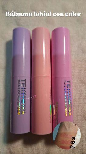 Bálsamo labial con color Tei