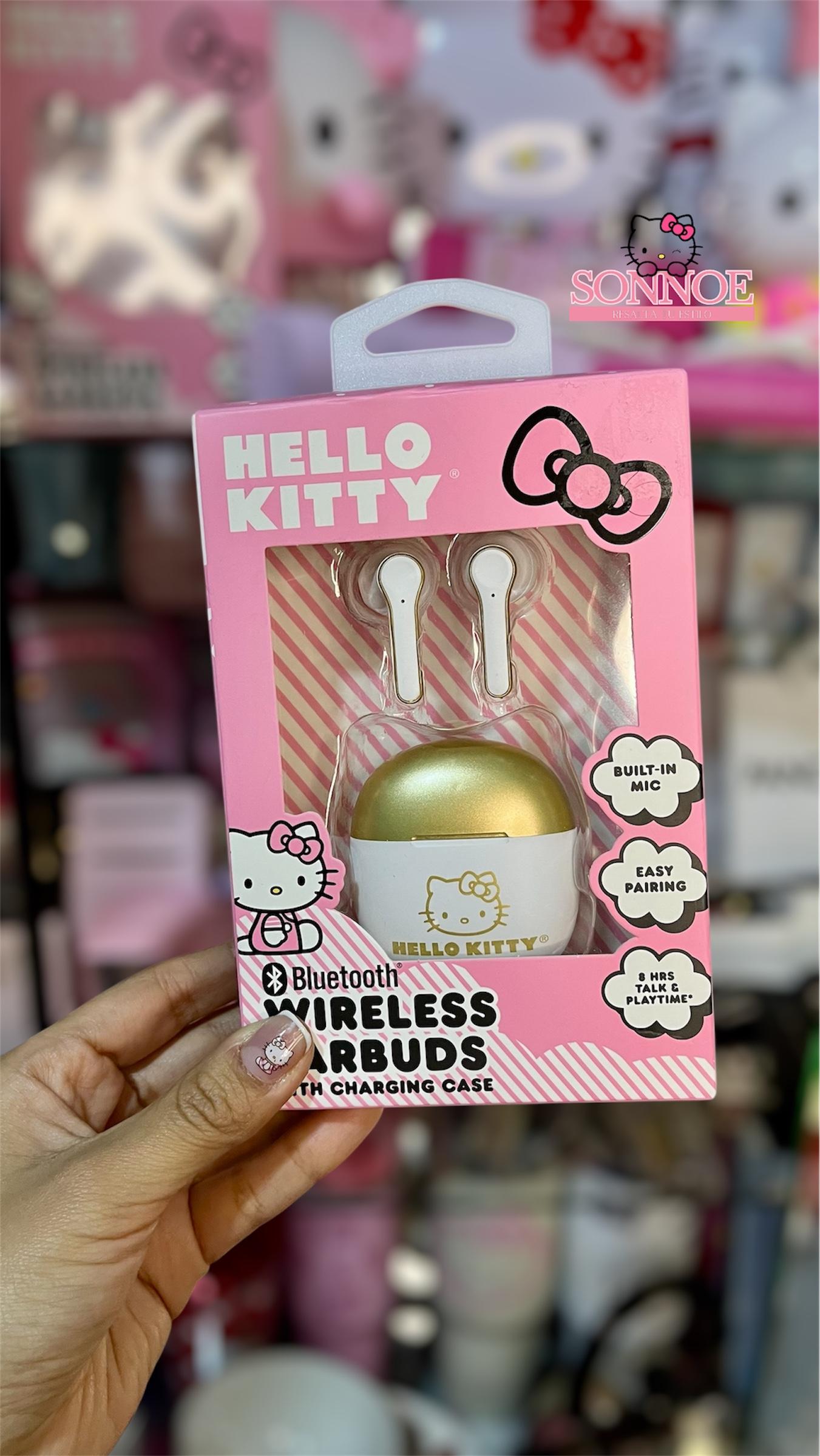 Audífonos Hello Kitty gold USA