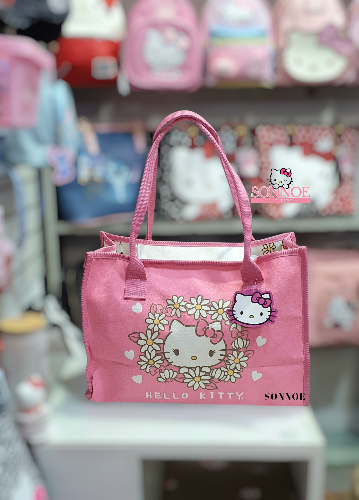 Bolso tote Hello kitty rosa