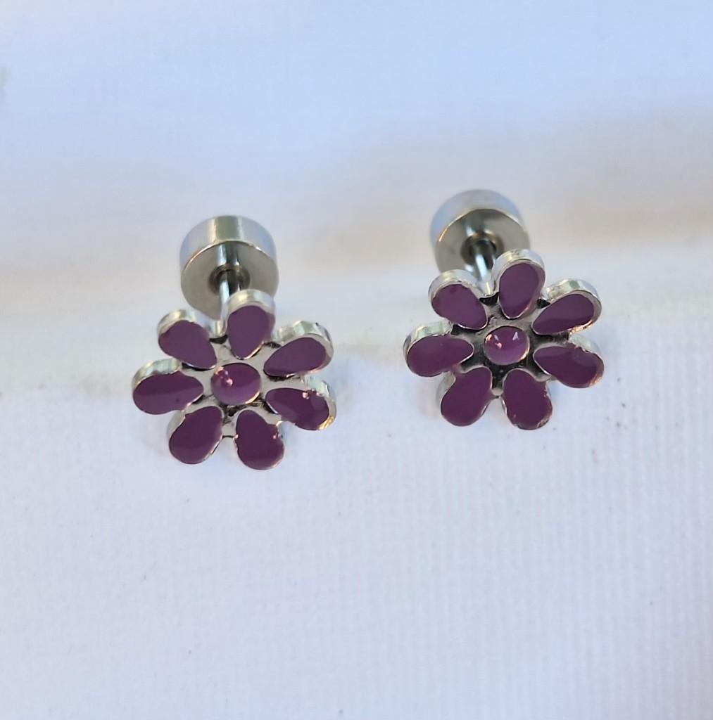 Abridor flor violeta
