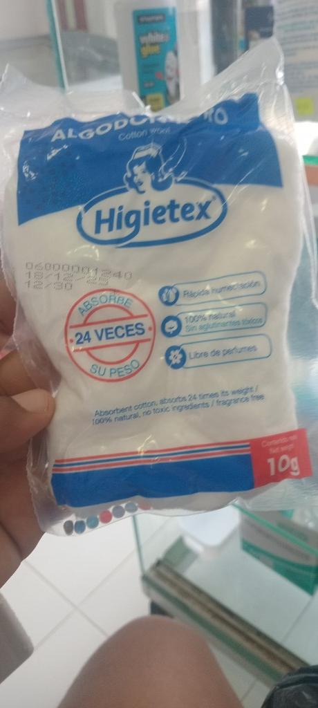 Algodón Higietex × 10g
