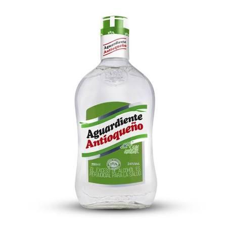 Aguardiente verde 750ml und