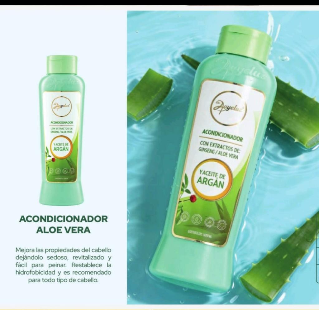 ACONDICIONADOR ANYELUZ DE ARGÁN Y ALOE VERA