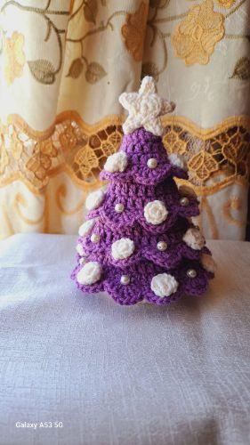 Arbolito navideño mora