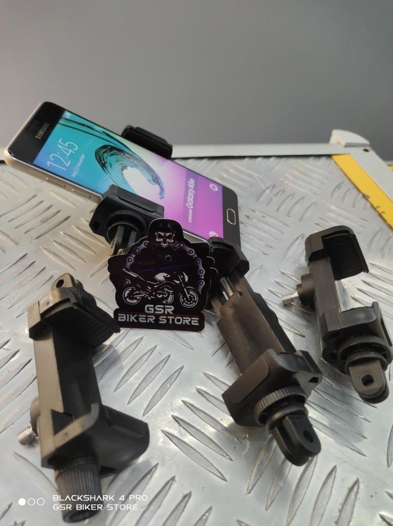 Miniatura 3 de Base soporte de celular para casco o arnés