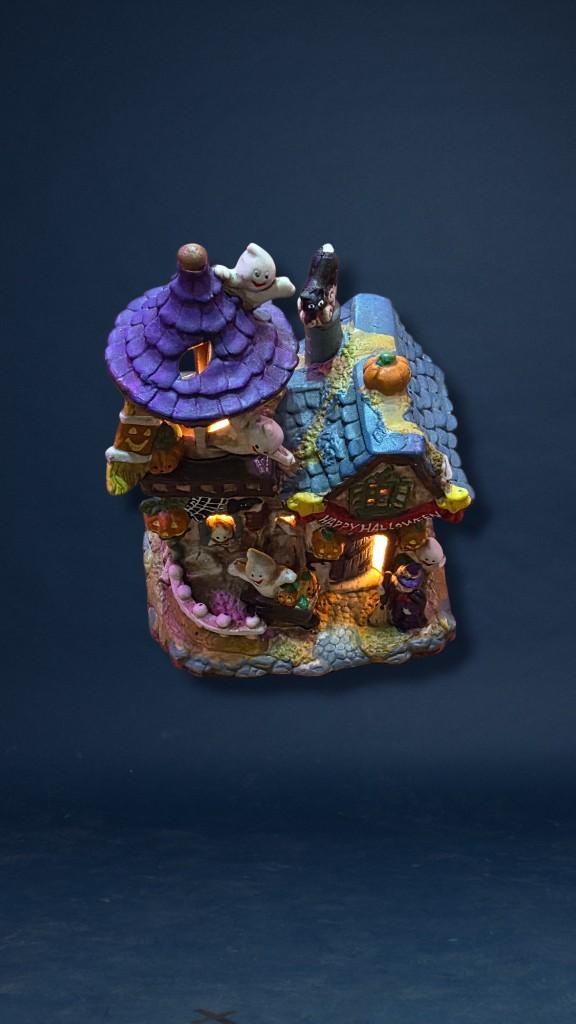 Miniatura 2 de 🎃 Casa Decorativa Halloween con Iluminación (Vintage)