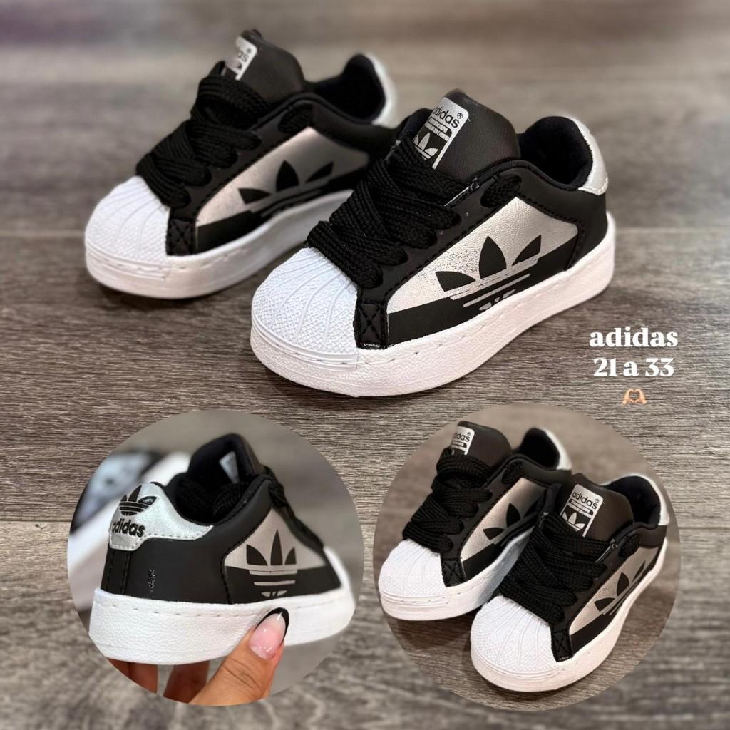 ADIDAS NEGROS NIÑO