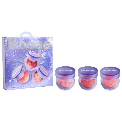 Kosas mini blush is life trio