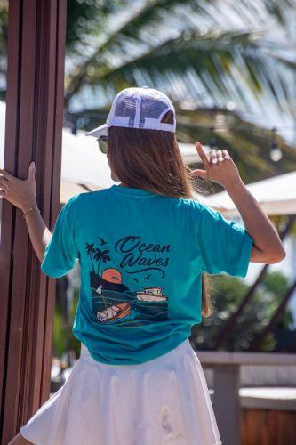 Miniatura 2 de T-shirt Aquamarine