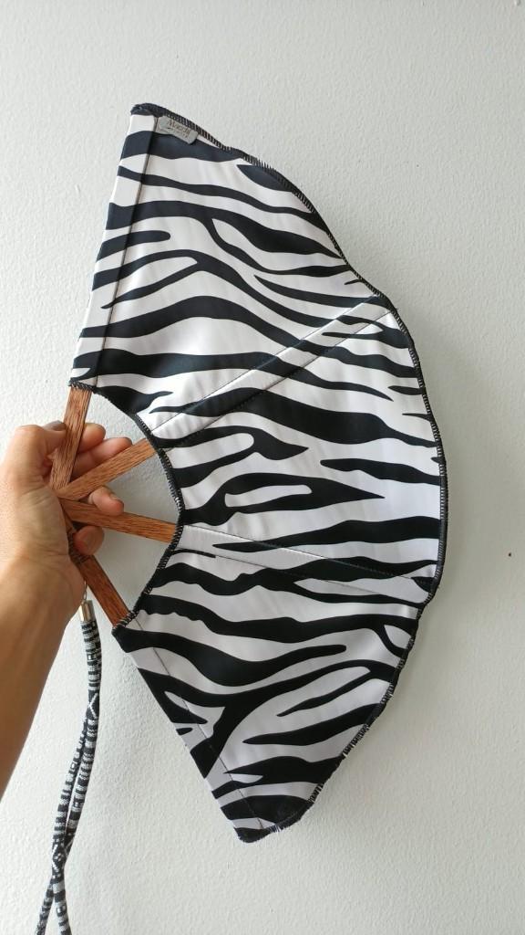 Abanico Cebra Standard 28cm
