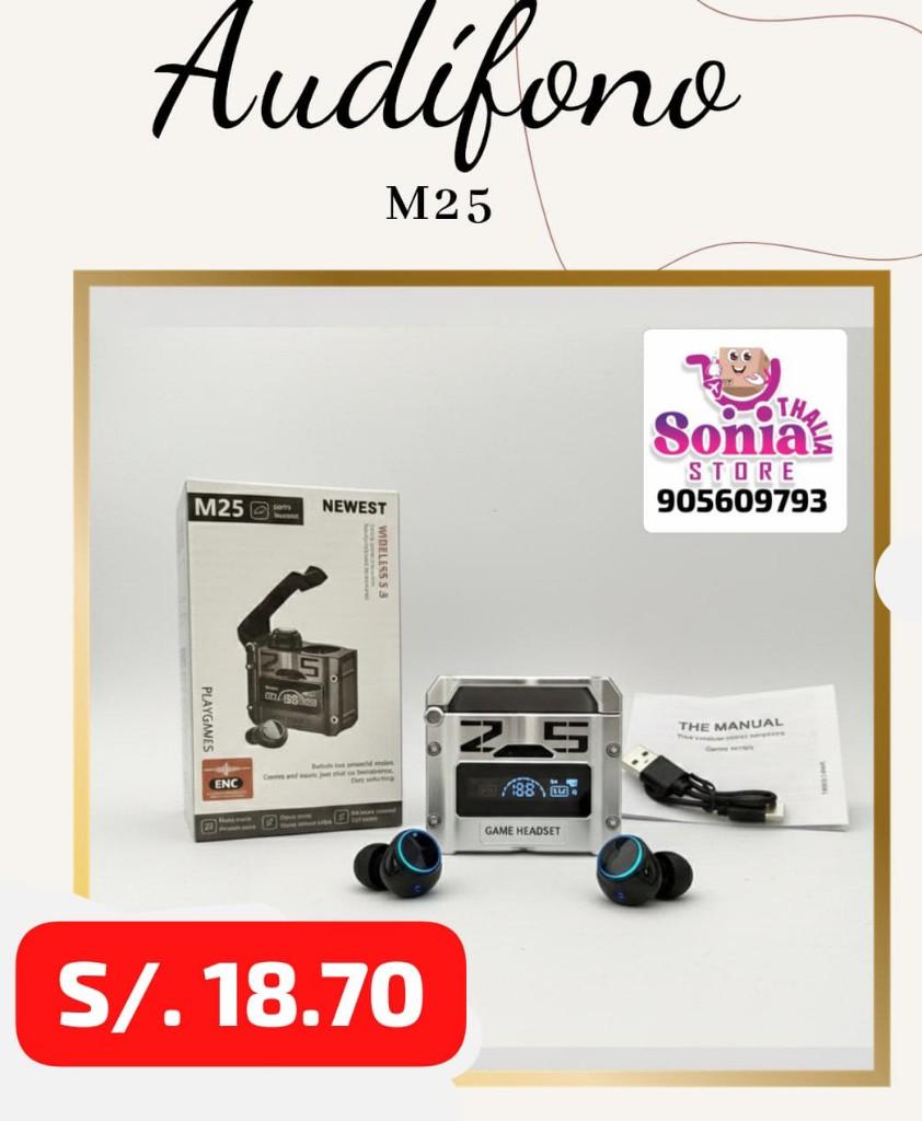 AUDIFONO INALAMBRICO M25