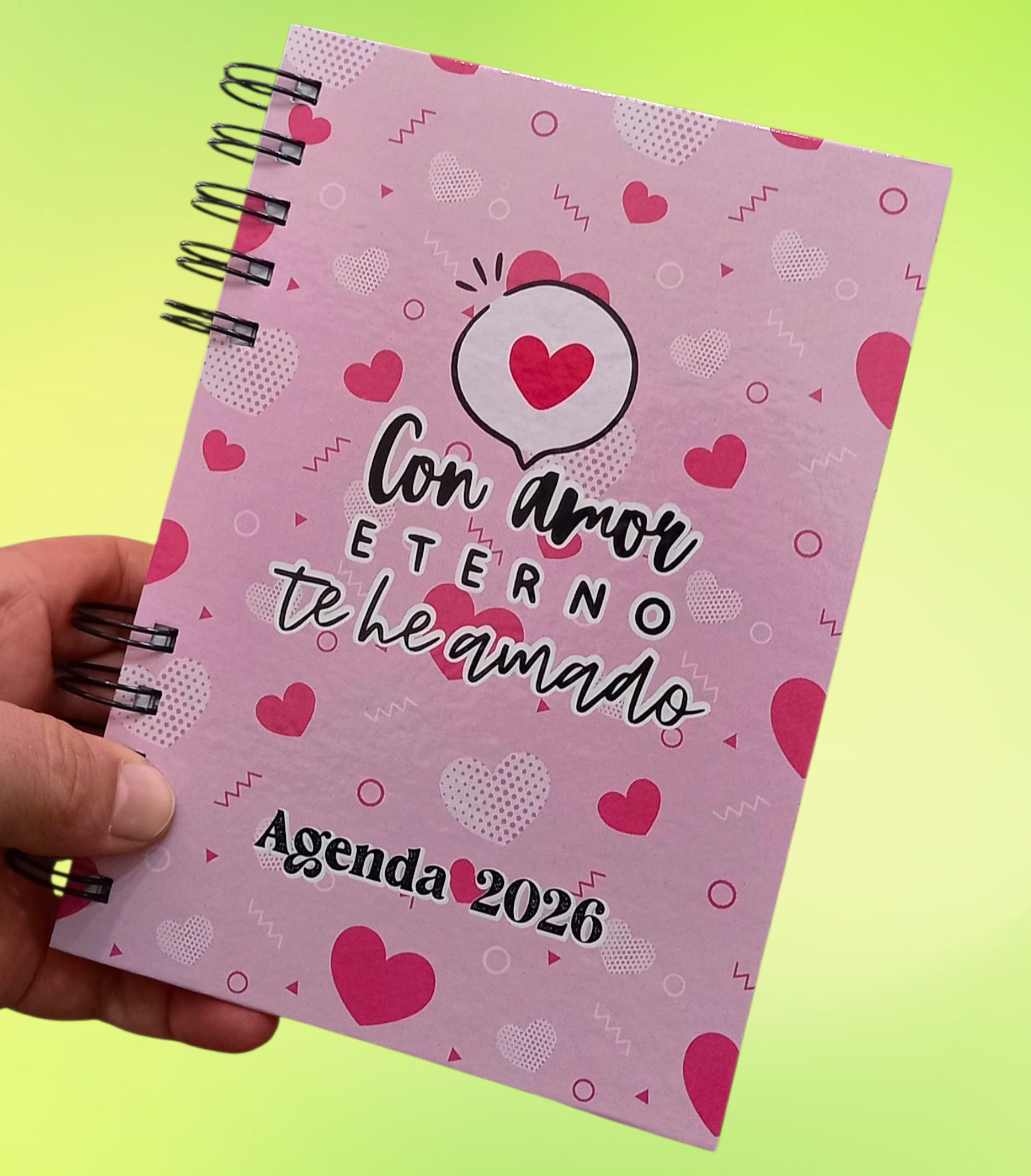 Agenda 2026 tapa dura anillada