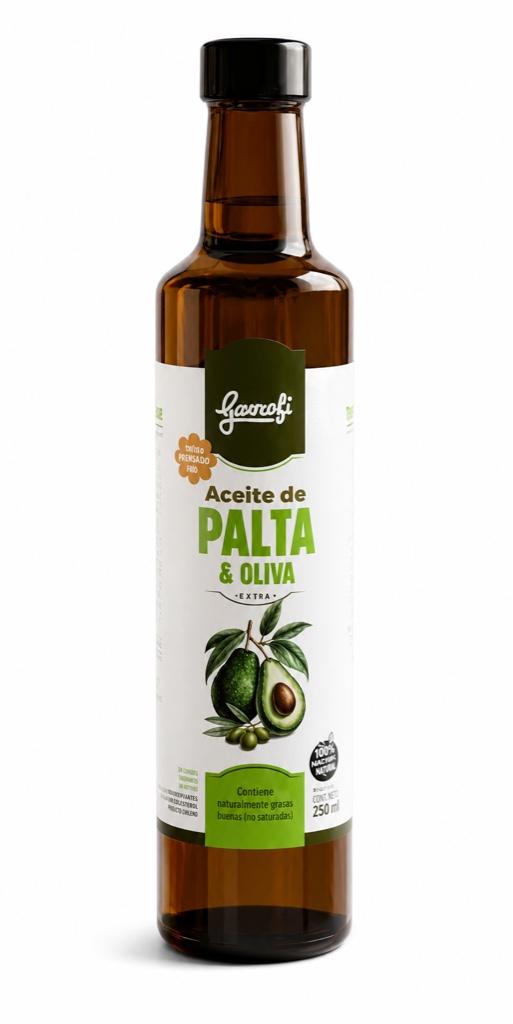 Aceite Blend - Palta y Oliva Extra Virgen x250cc