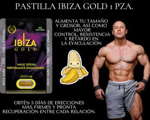 Miniatura 3 de 1 Pastilla ibiza Gold para hombres vigorizante energetizante afrodisiaco