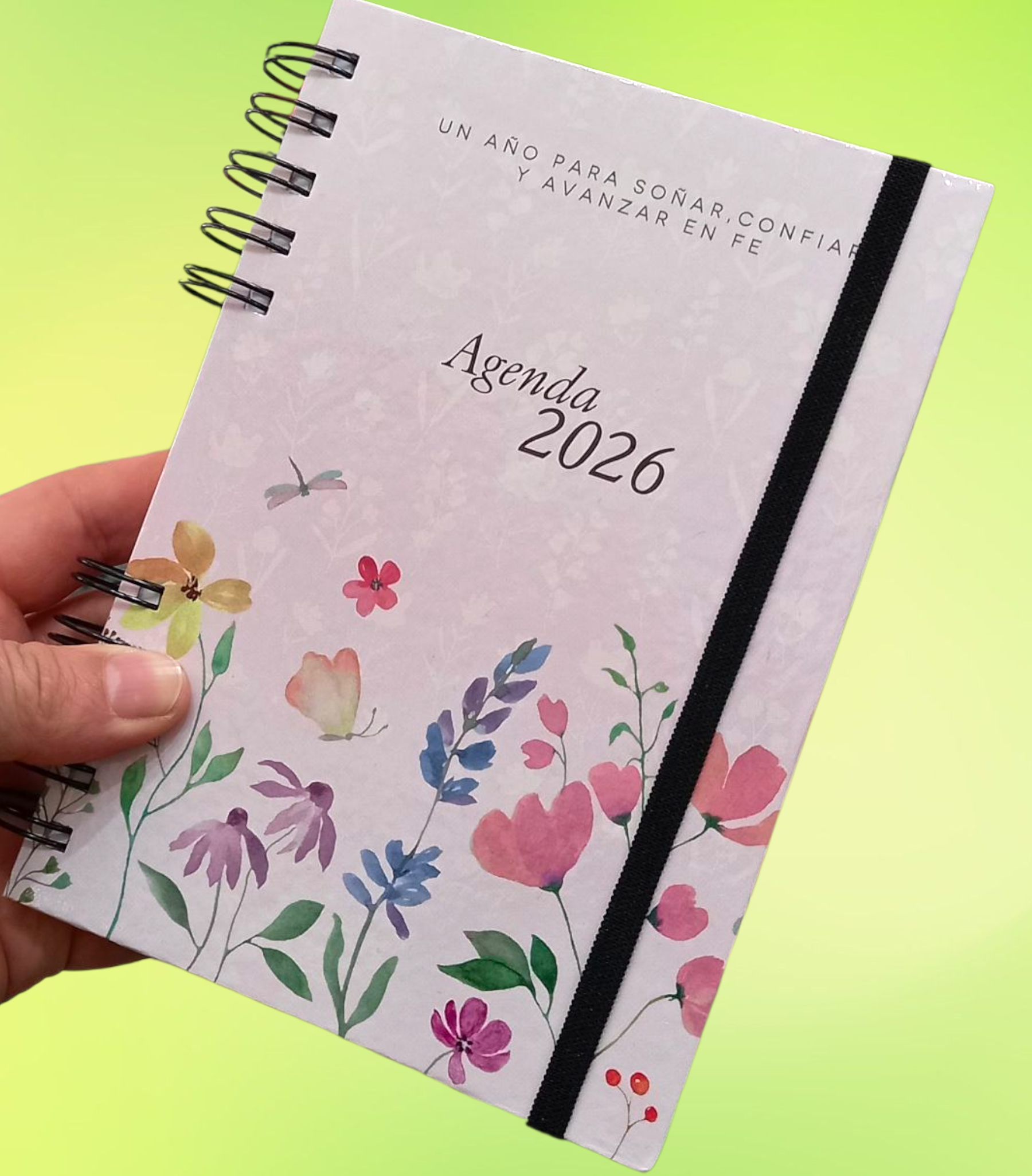 Miniatura 2 de Agenda 2026 tapa dura con elastico