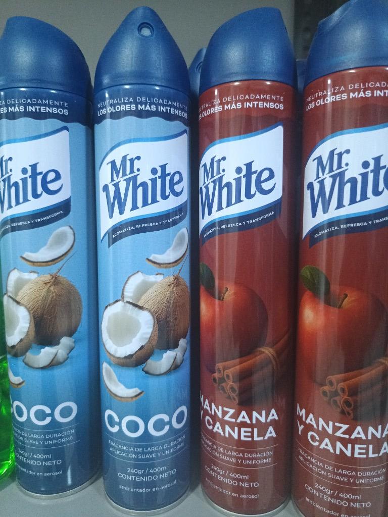AMBIENTADOR MR. WHITE 400 ML