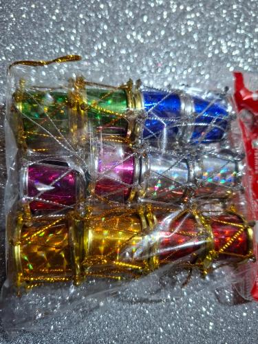 Miniatura 2 de Adorno de navidad tambores laser