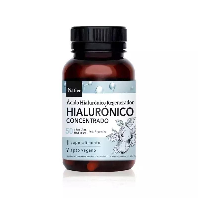 Cápsulas de Ácido Hialurónico x 50 caps - NATIER