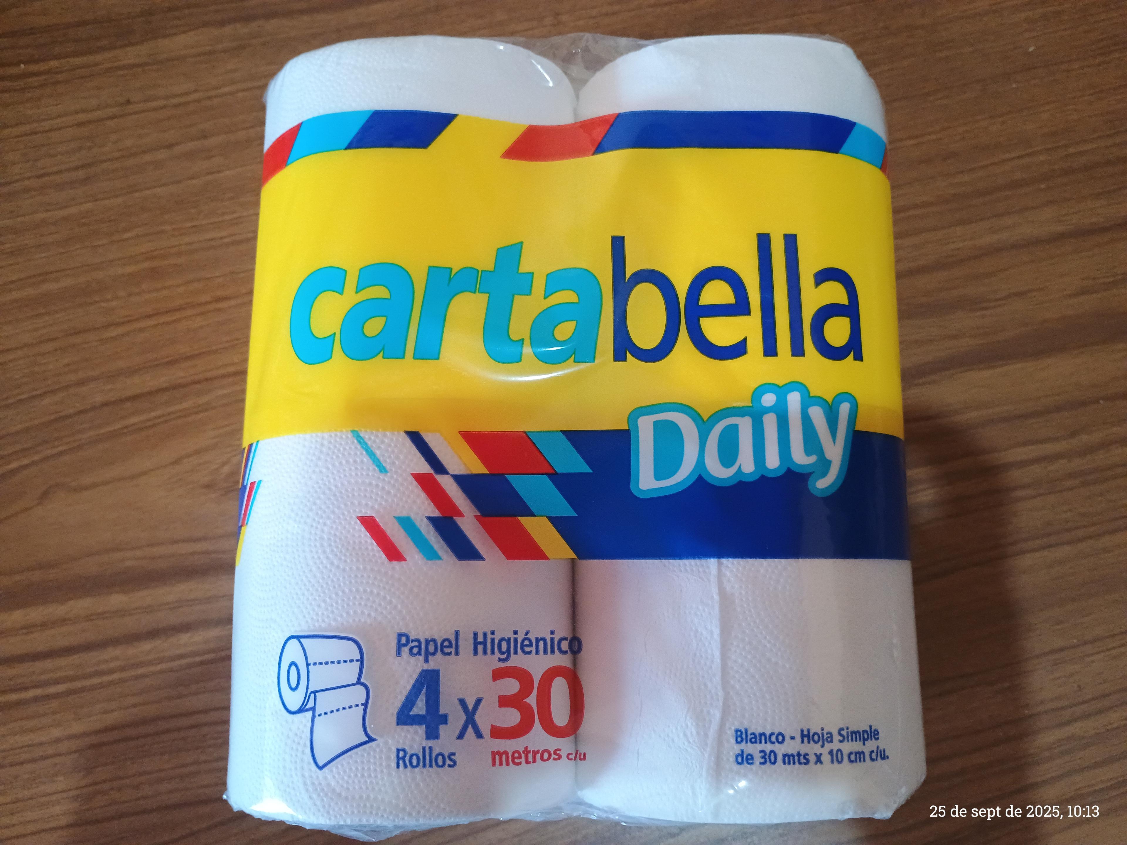 Cartabella 4x30 Hig Bolsón x 12pack