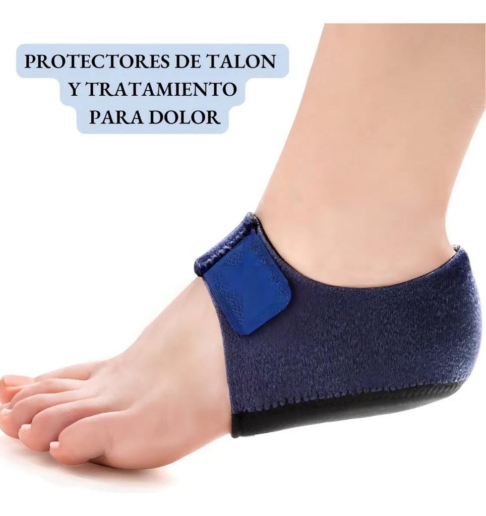 Miniatura 3 de ALMOHADILLA TALONERA PROTECTOR PARA HUESOS EN SILICONA COLOR AZUL