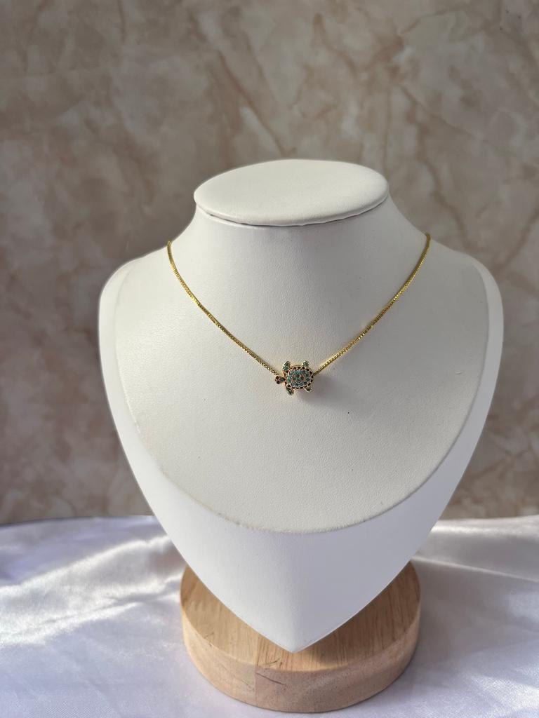 Collar dije tortuga