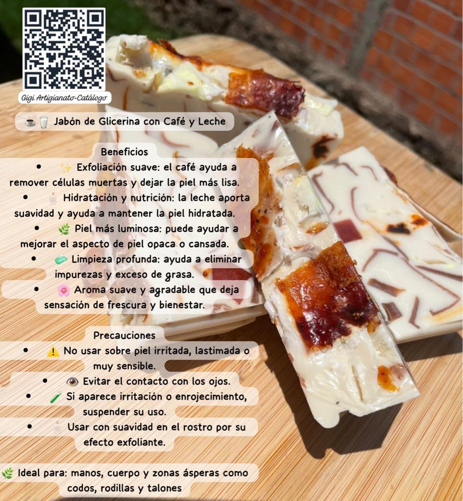 Jabón café con leche