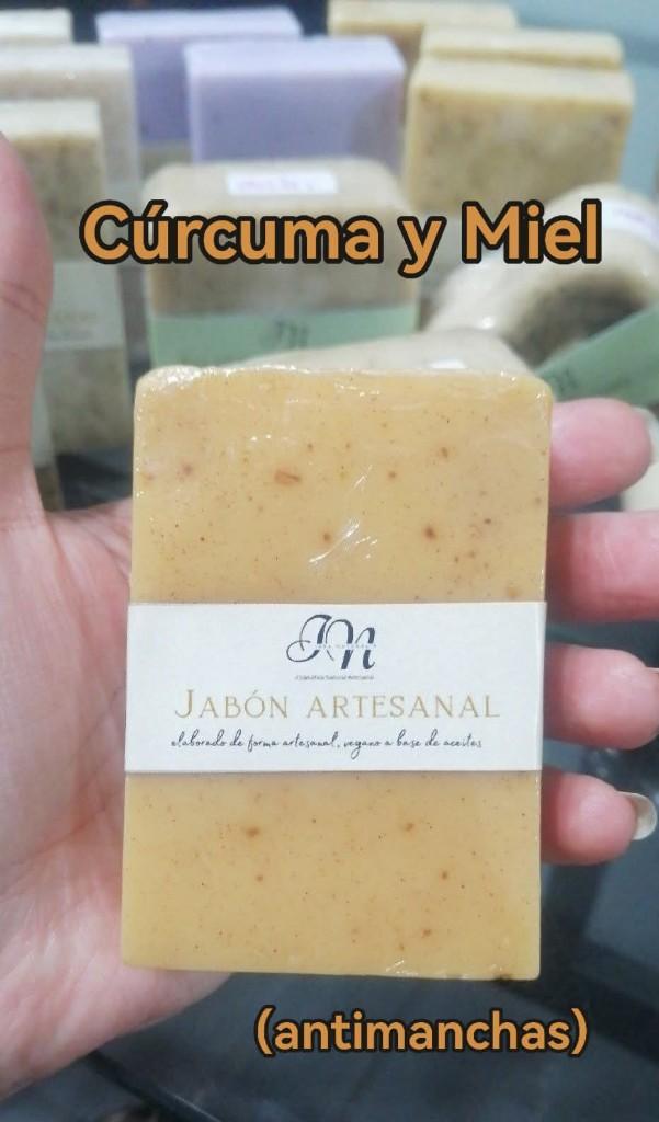 Jabón Artesanal Cúrcuma y Miel