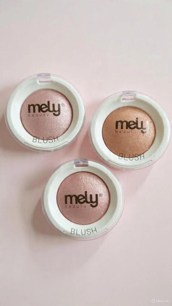 Blush compacto Mely Beauty